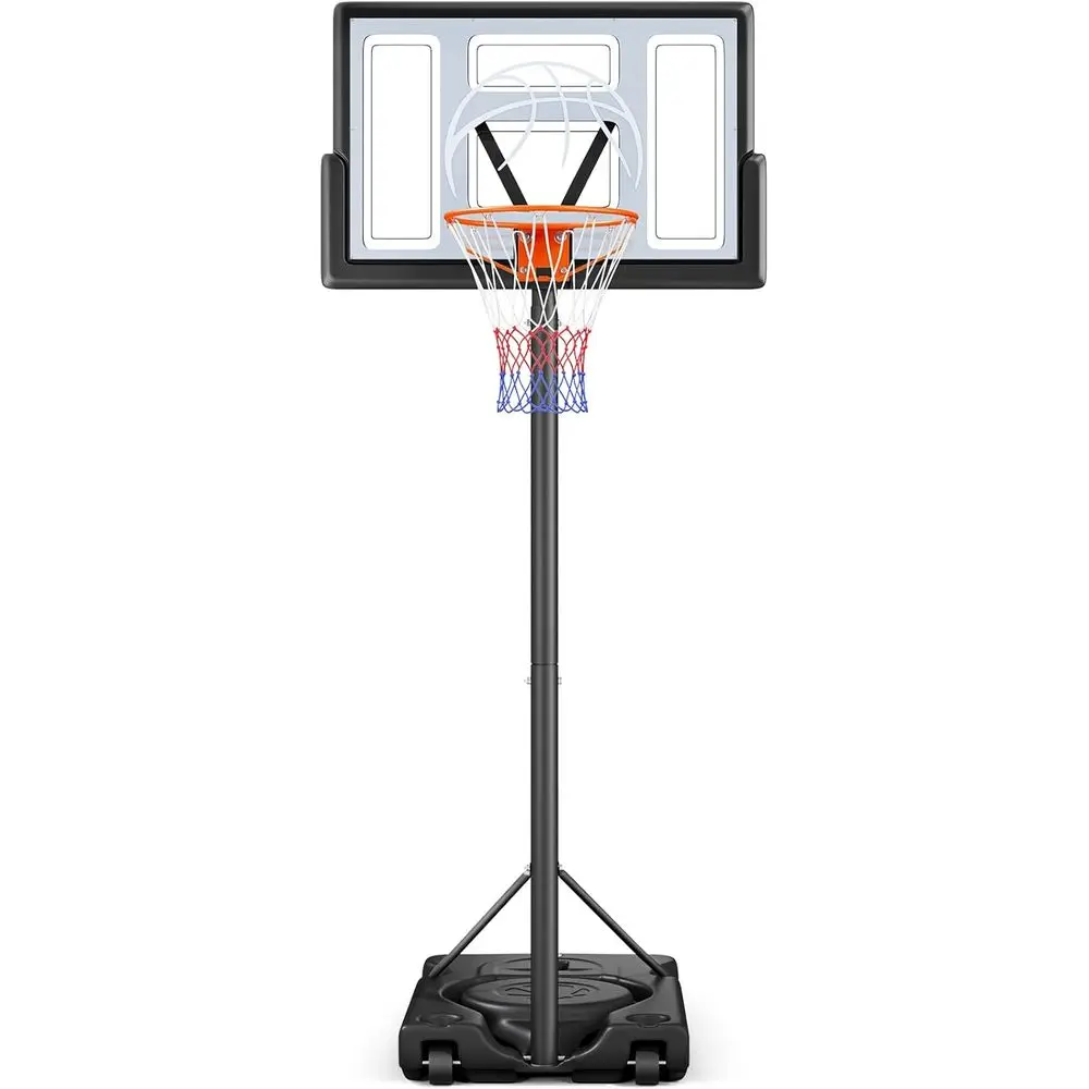 Kids Outdoor Basketball - Adjustable Portable Outdoor Basketball Hoop System
