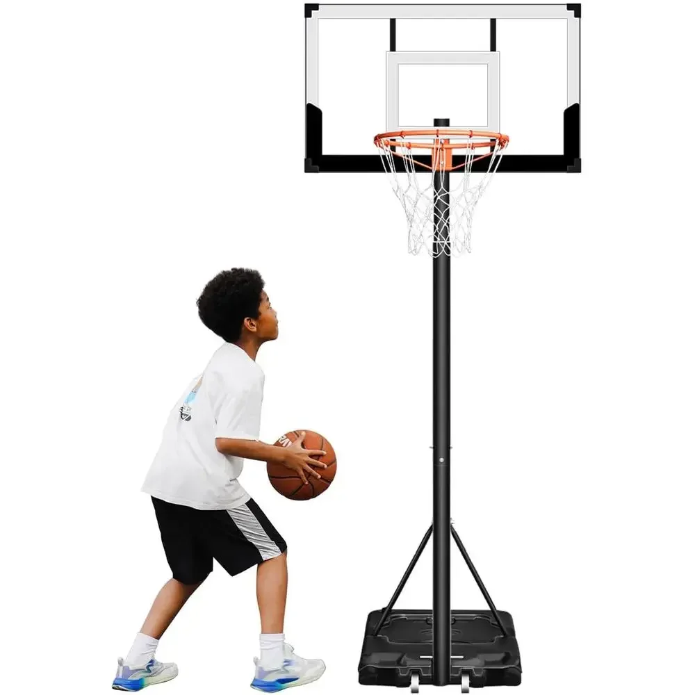 Kids Outdoor Basketball - Outdoor Adjustable Basketball Hoop for Kids