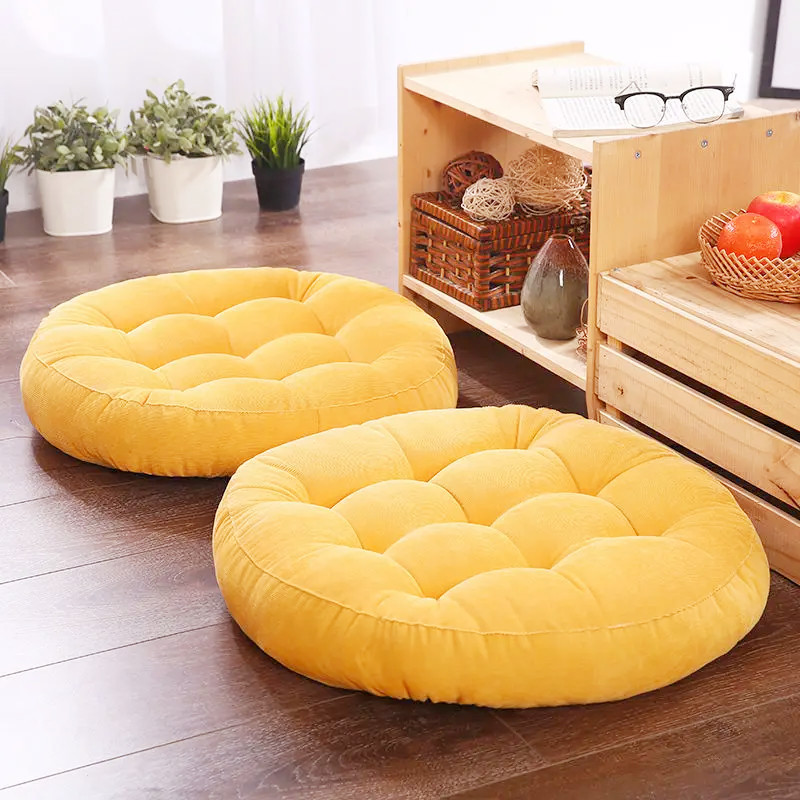 Kids Outdoor Floor Cushions - Round Floor Cushion Seating for Adults