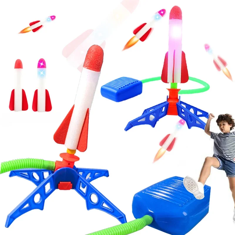 Kids Rocket Launcher Outdoor S - Kids Outdoor Jumping Toys recension och pris