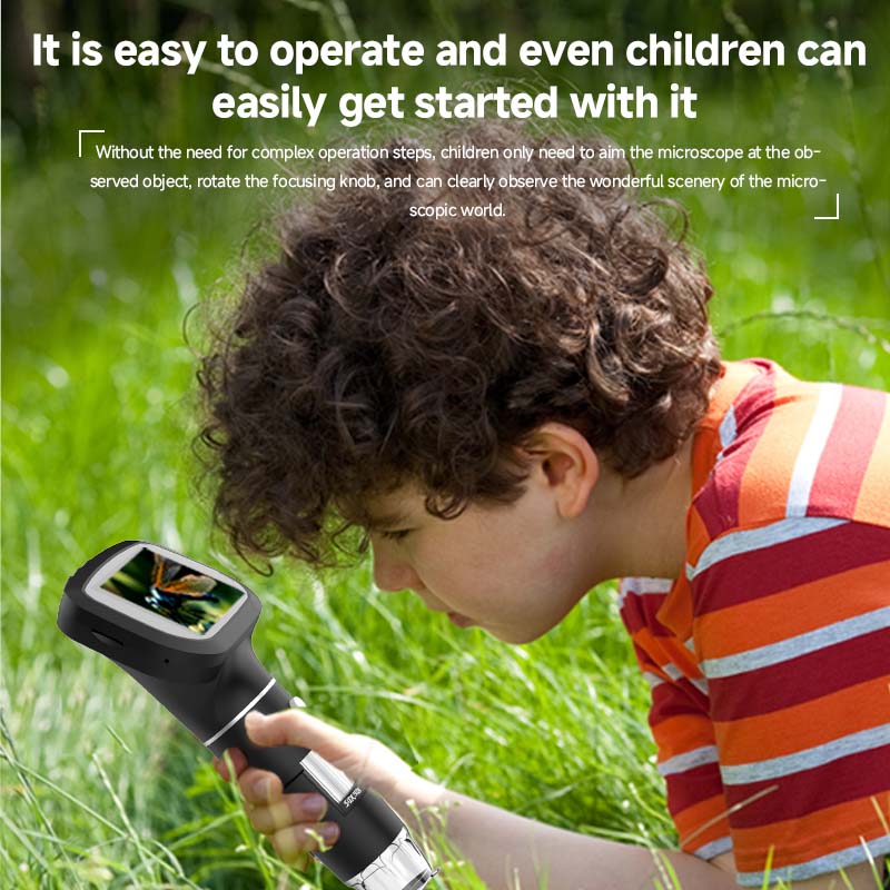 2.4 Inch Mini Microscope 1600X - Kids.Outdoor Utensils recension och pris