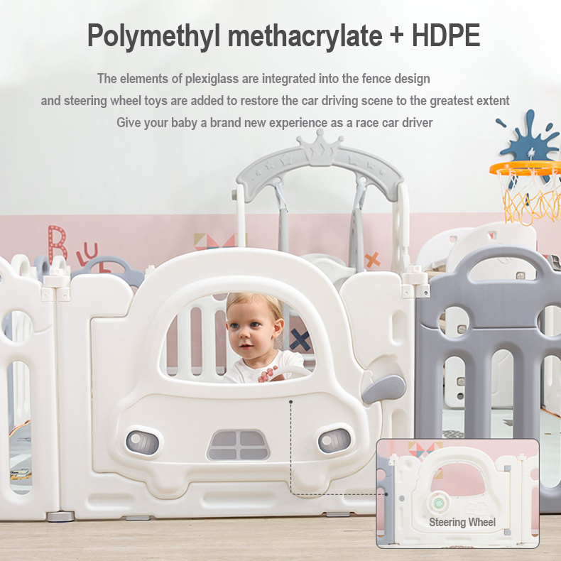 Feiqitoy Plastic Playard Porta - Kids Outdoor Fence recension och pris