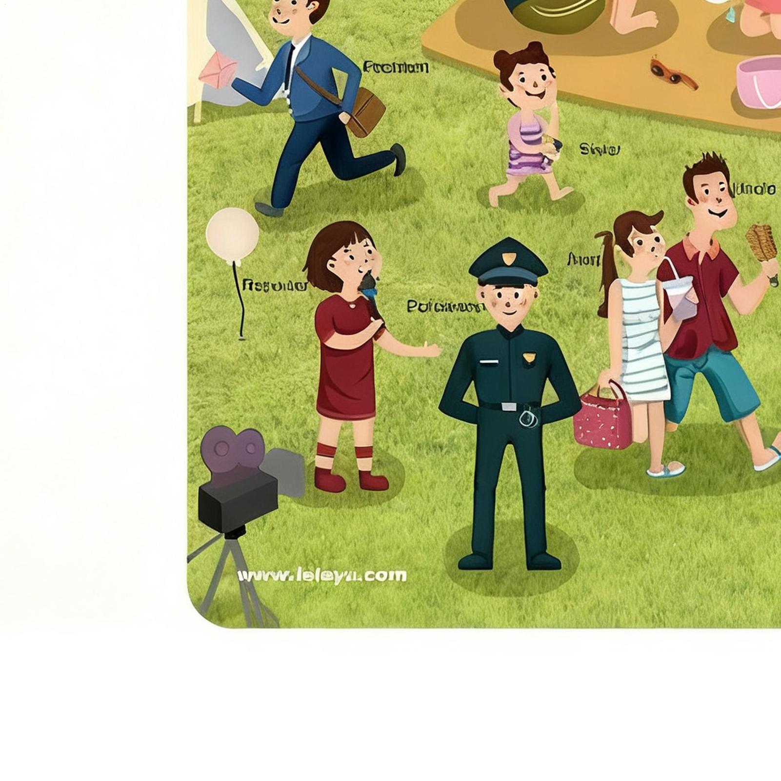 Kids Learning Posters Interact - Kids Outdoor Tools recension och pris