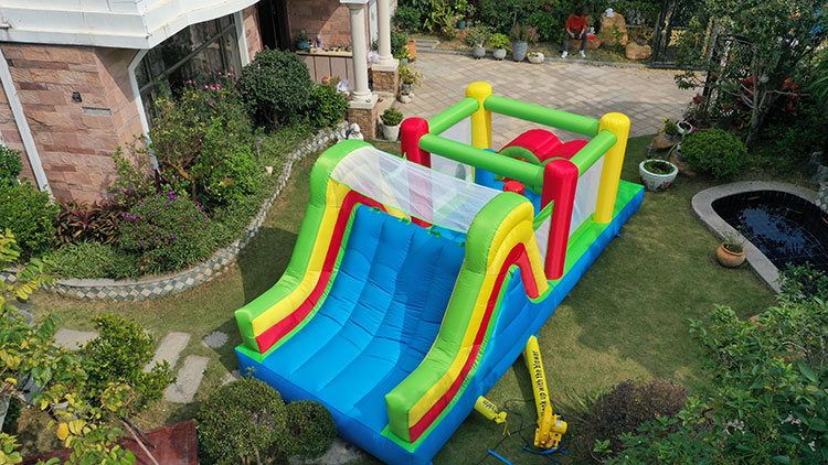 Colorful Inflatable Bounce Hou - Kids Outdoor Jumping Toys recension och pris