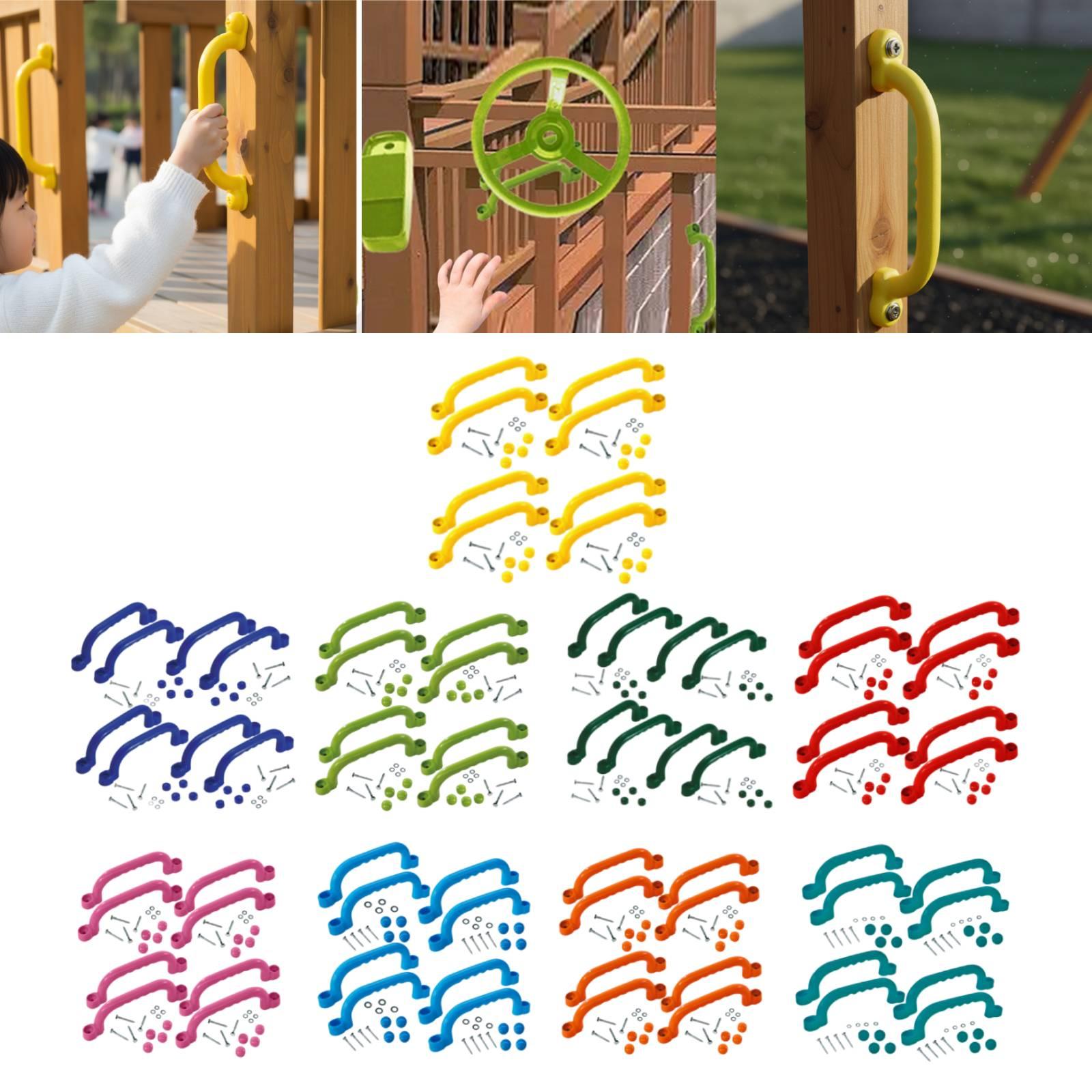 8x Climbing Handles Children G - Kids Outdoor Climbing Frame recension och pris