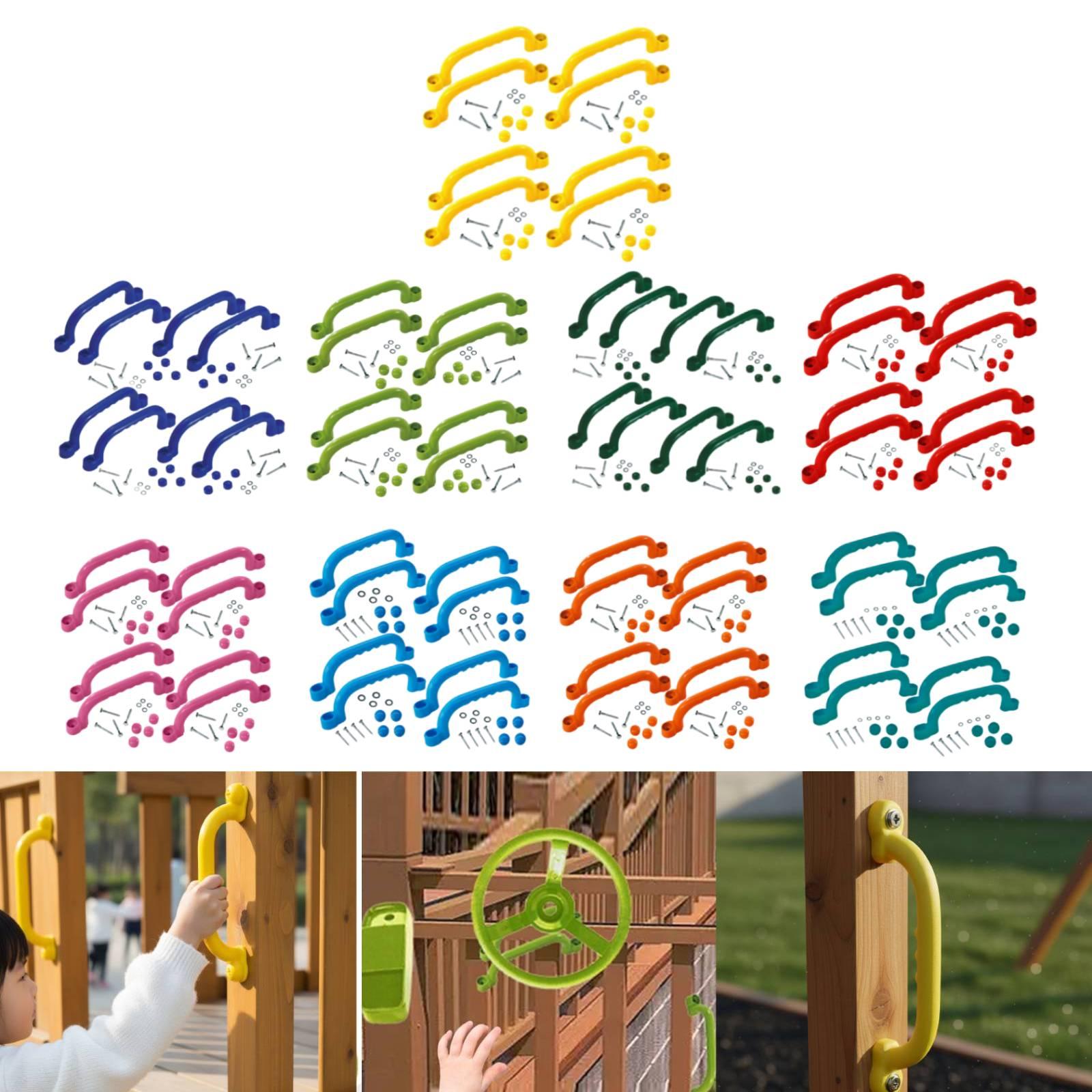 8x Climbing Handles Children G - Kids Outdoor Climbing Frame recension och pris
