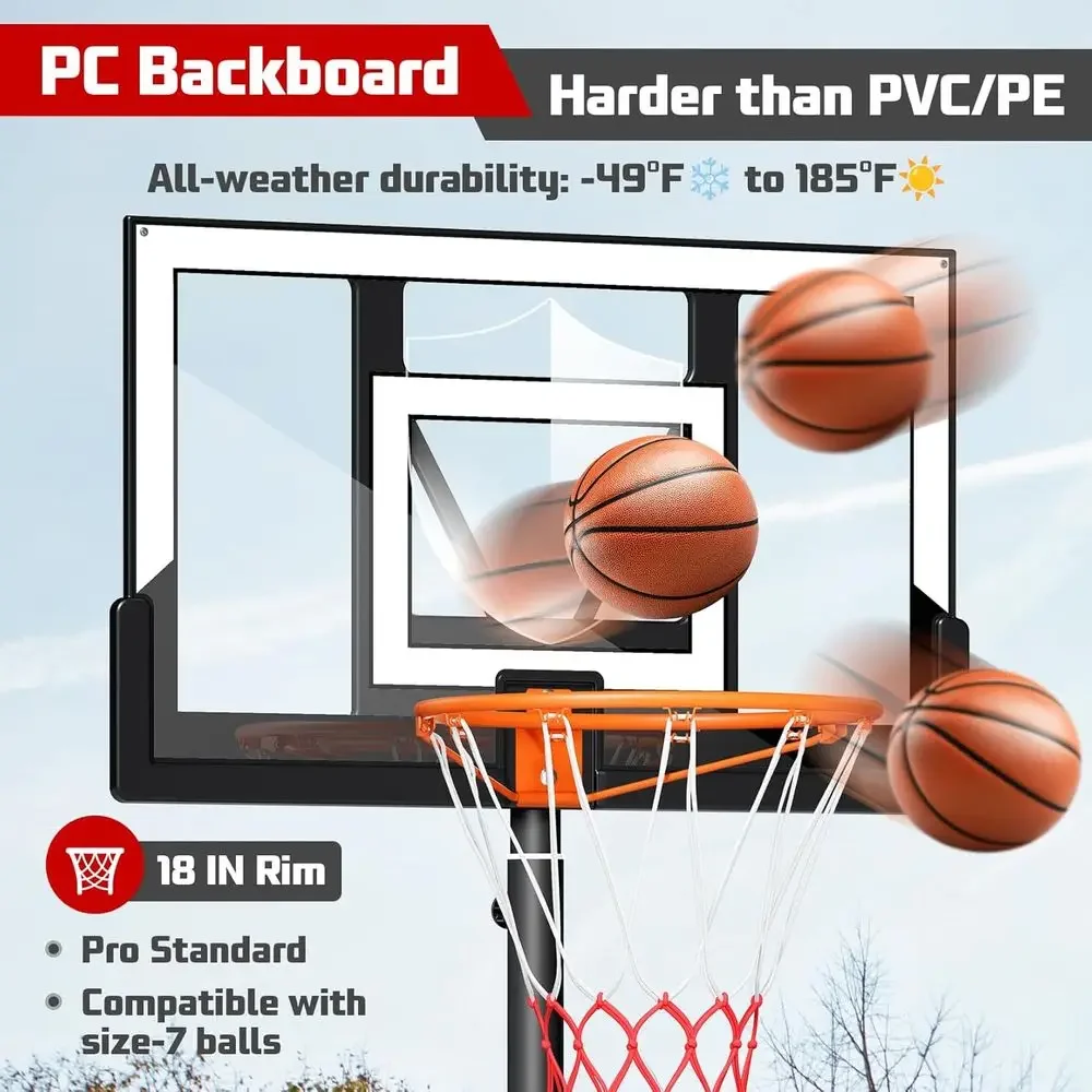 Portable Outdoor Basketball Ho - Kids Outdoor Basketball recension och pris
