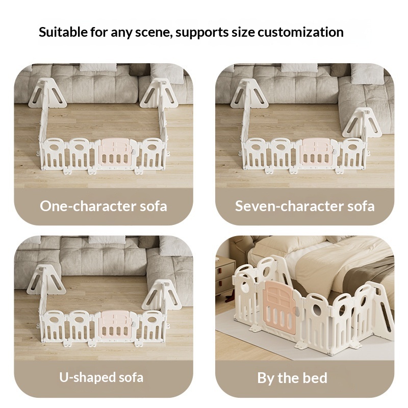 Three Panel Baby Playpen Indoo - Kids Outdoor Fence recension och pris