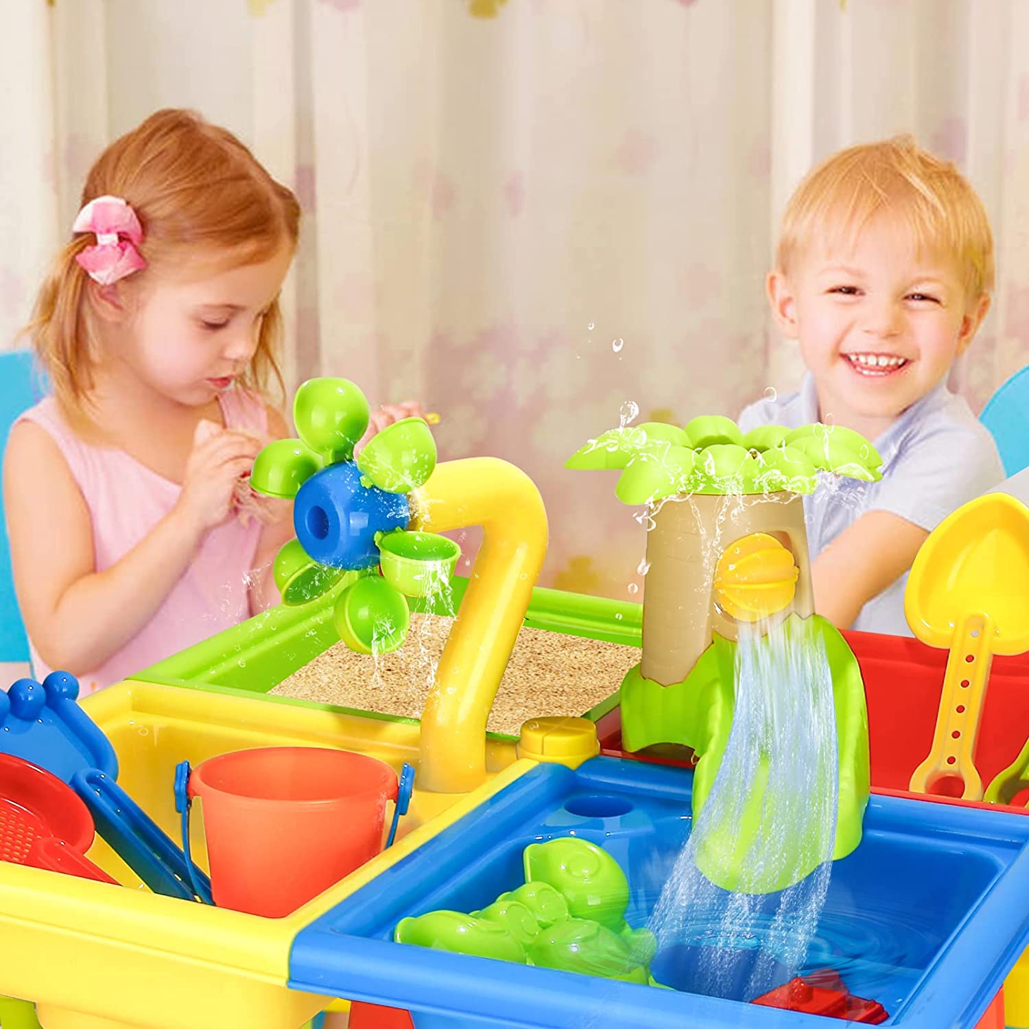 Beach Table Sand Play Toys Chi - Kids Outdoor Tools recension och pris