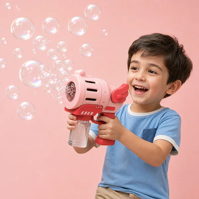 Electric Bubble Machine Flashi - Kids Outdoor Music recension och pris