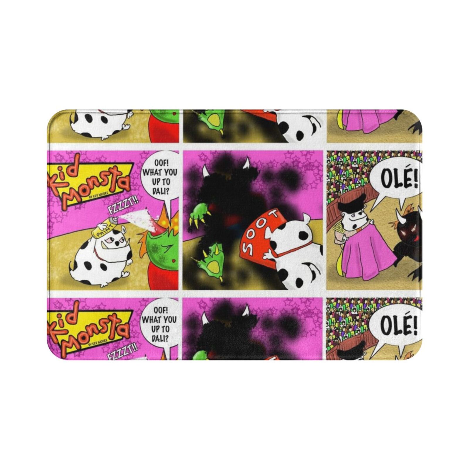 Kid Monsta Triptych 10 Carpet  - Kids Outdoor Floor Cushions recension och pris