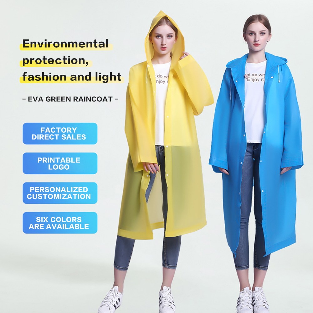 1pcs EVA Adult Raincoat Kid Ad - Kids Outdoor Jacket recension och pris