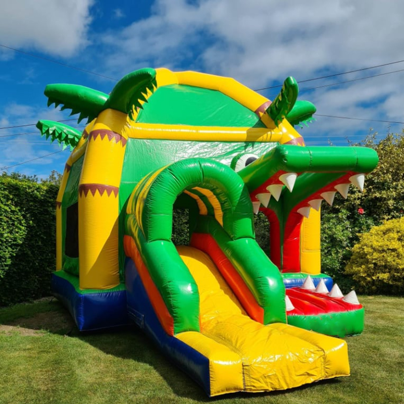 Kids Crocodile Inflatable Boun - Kids Outdoor Jumping Toys recension och pris
