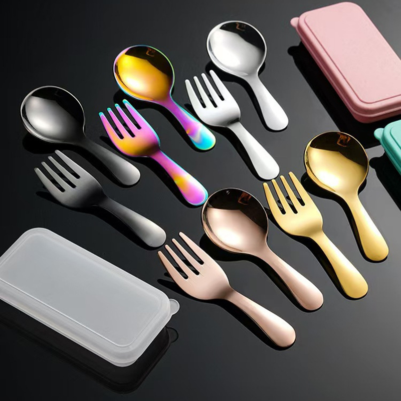 Stainless Steel Portable Utens - Kids.Outdoor Utensils recension och pris