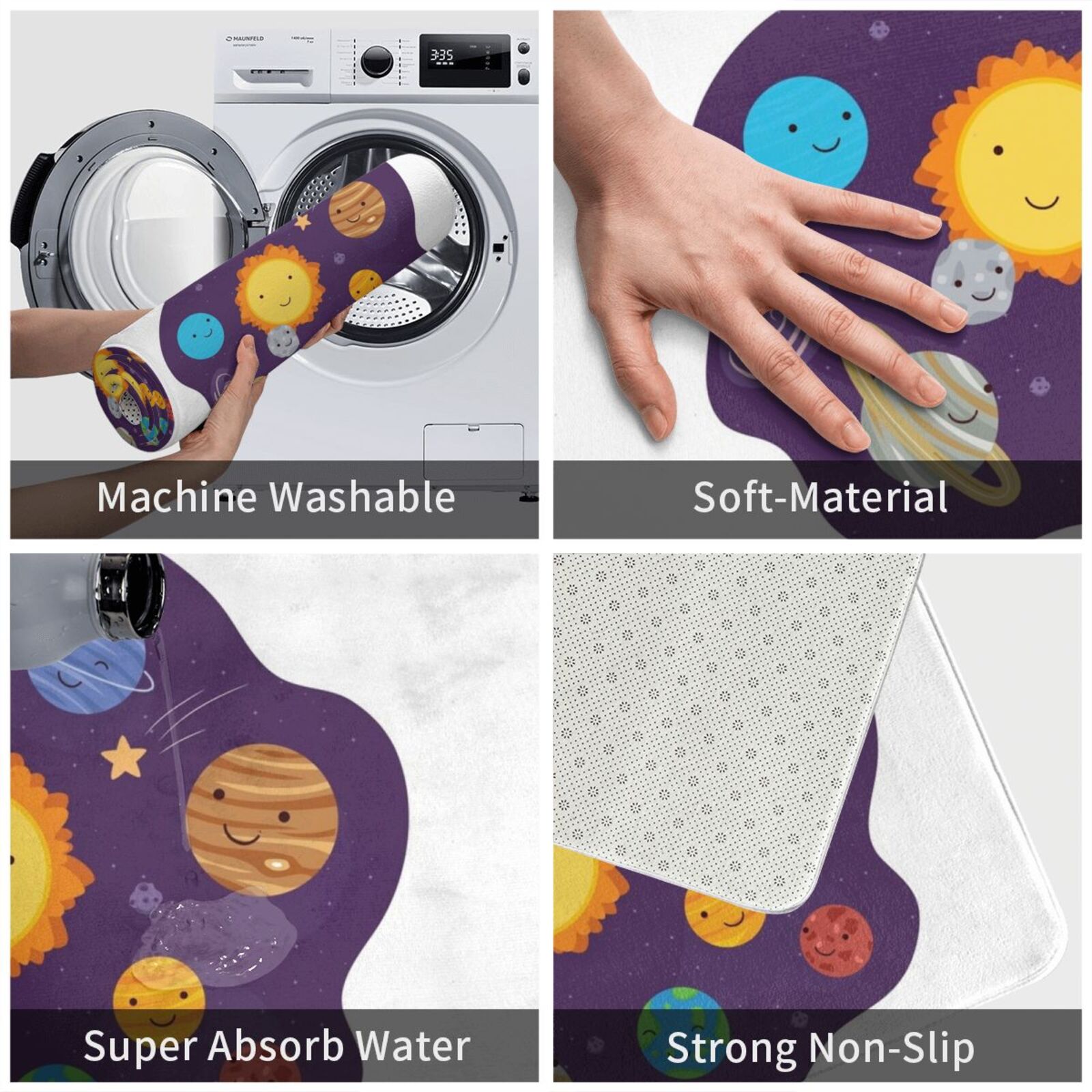 Solar System And Planets Cute  - Kids Outdoor Floor Cushions recension och pris