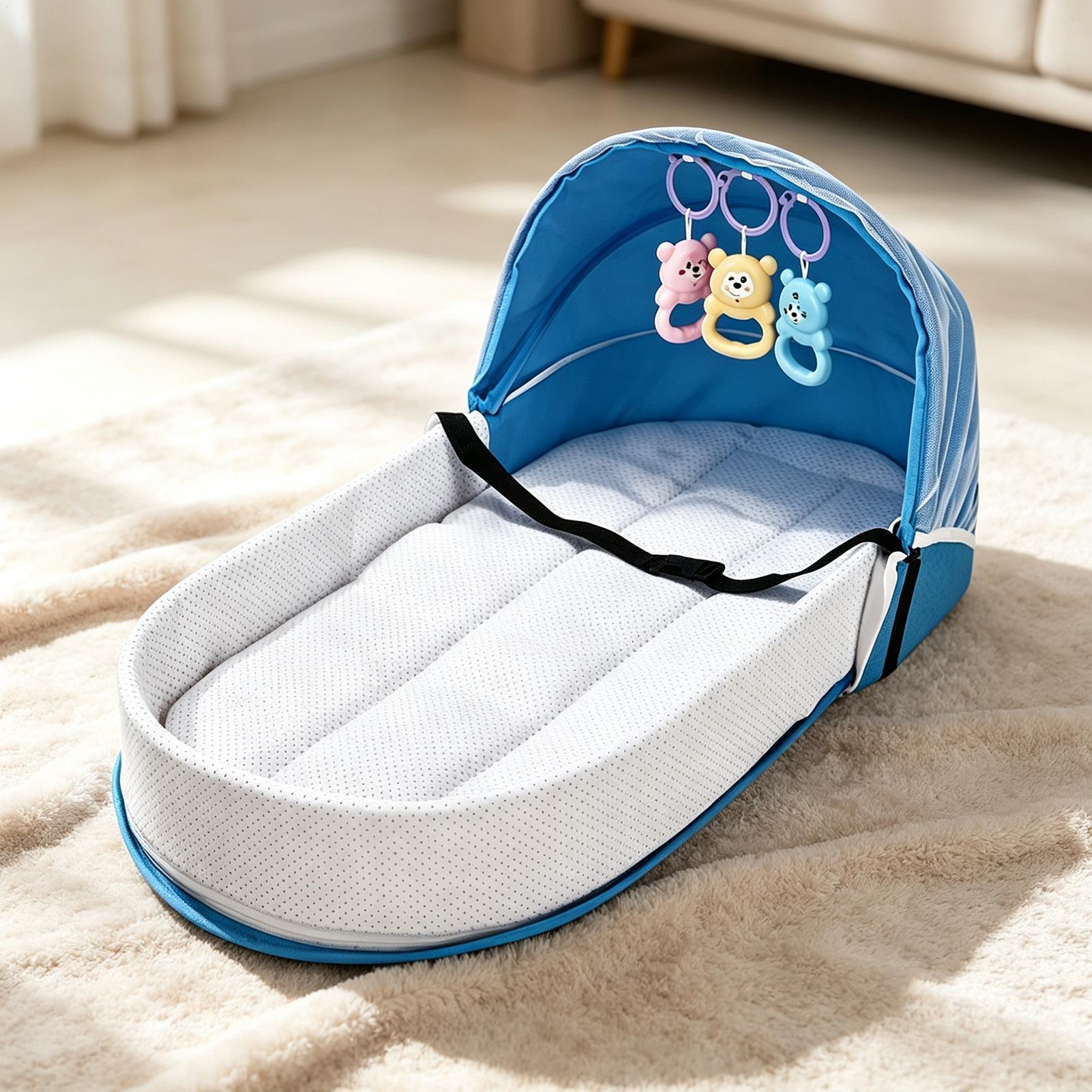 Travel Bed For Kids Foldable B - Kids Outdoor Fence recension och pris
