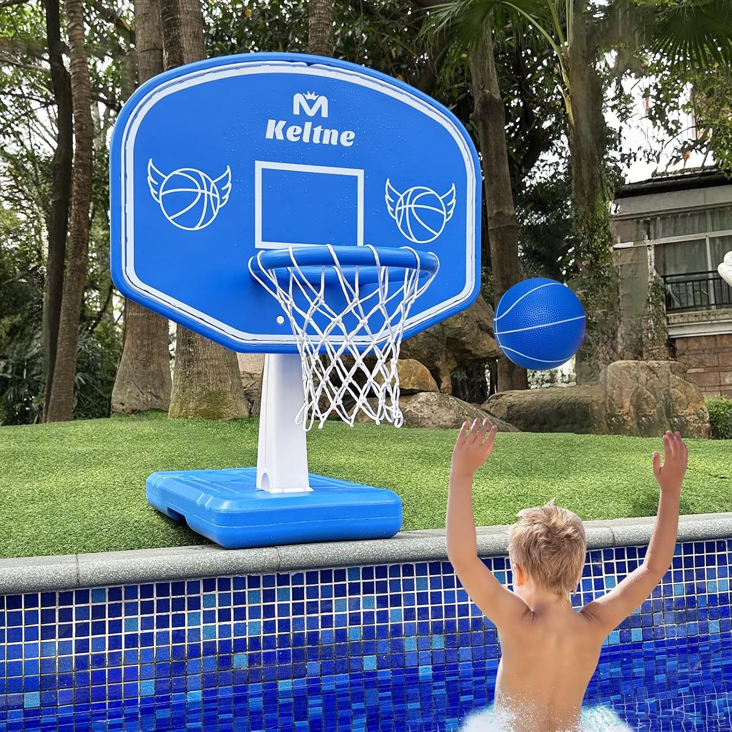 Large Swimming Pool Basketball - Kids Outdoor Basketball recension och pris