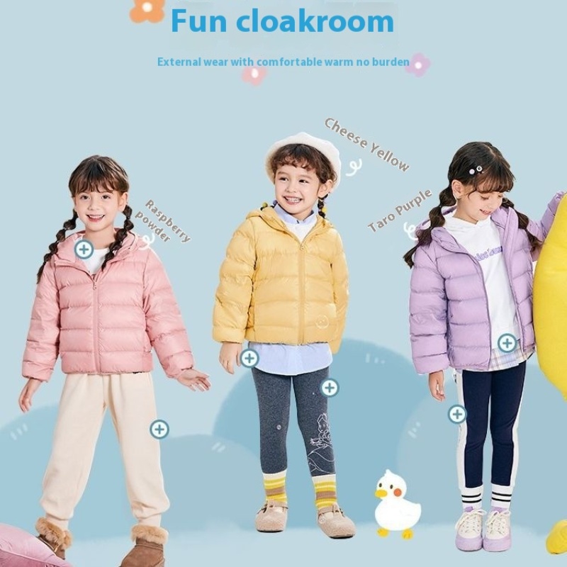 Fall and Winter Children's Lig - Kids Outdoor Jacket recension och pris