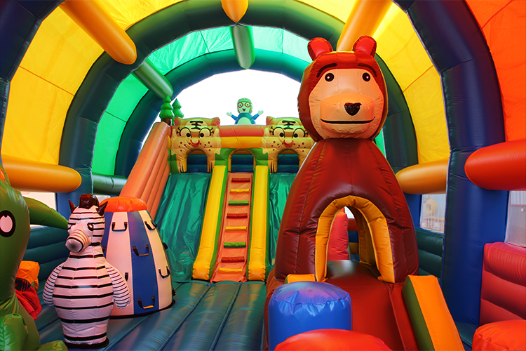Commercial Inflatable Fun City - Kids Outdoor Fence recension och pris