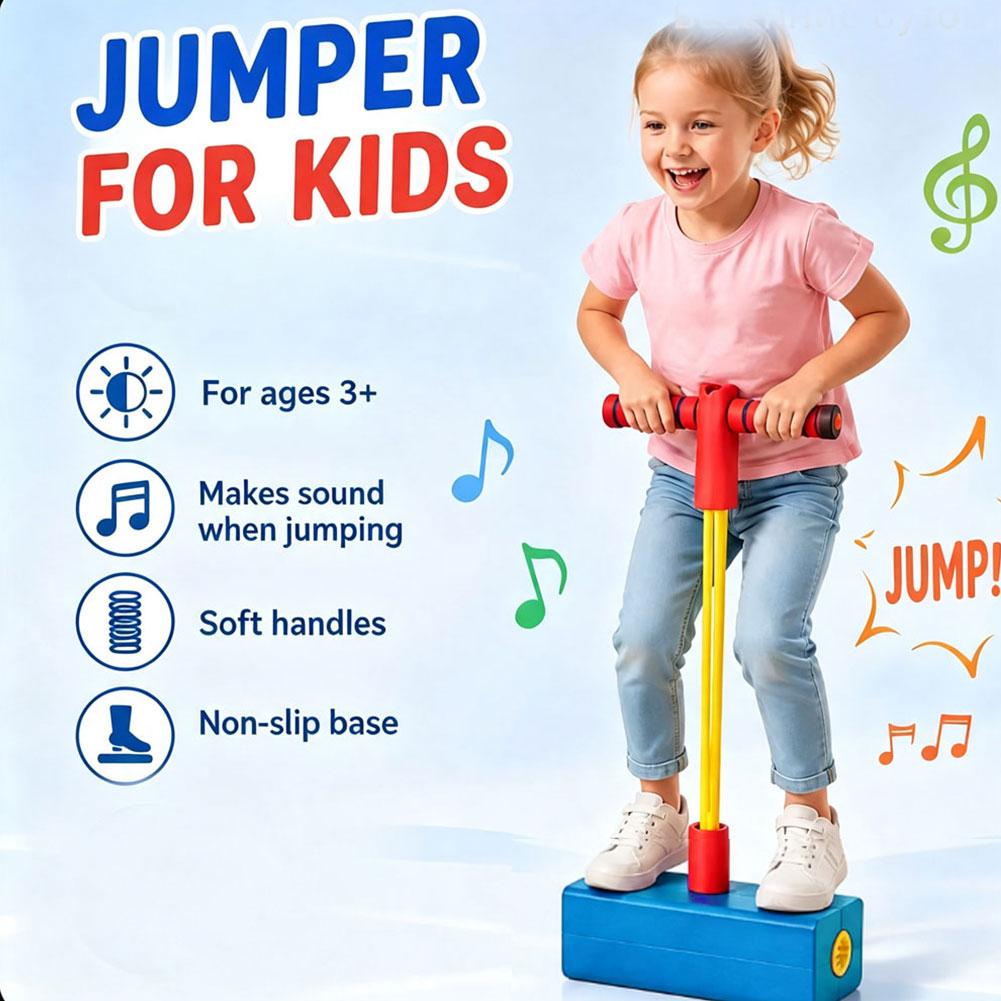 Frog Jump Foam Pogo Stick Kids - Kids Outdoor Jumping Toys recension och pris