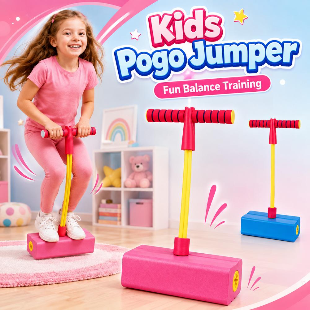 Frog Jump Foam Pogo Stick Kids - Kids Outdoor Jumping Toys recension och pris