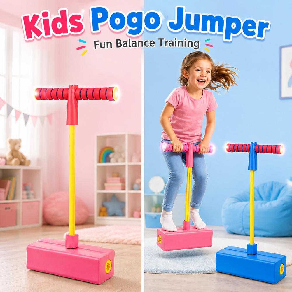 Frog Jump Foam Pogo Stick Kids - Kids Outdoor Jumping Toys recension och pris