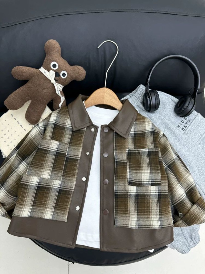 Children's Plaid Jacket Boys S - Kids Outdoor Jacket recension och pris