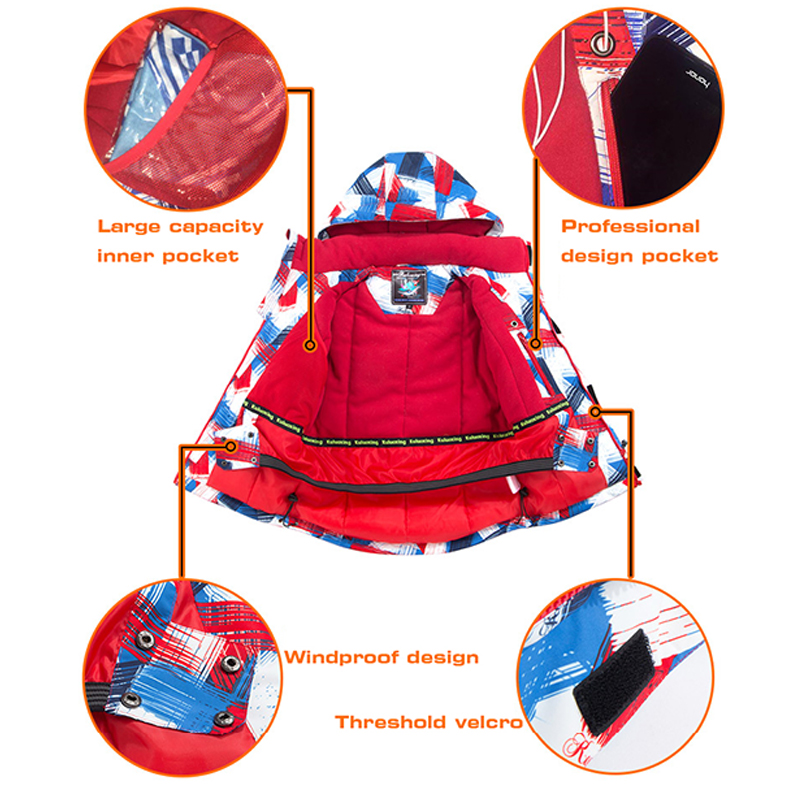 Ski Suit for Kids Skiing Snowb - Kids Outdoor Jacket recension och pris