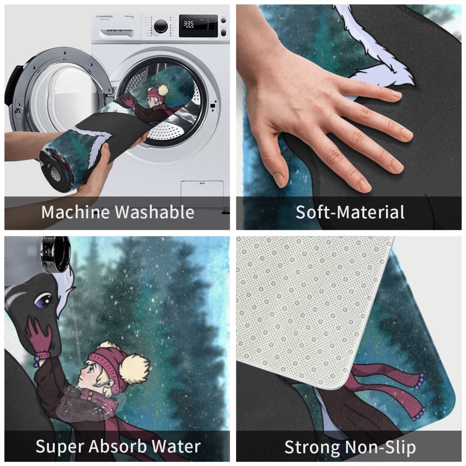Orgo School-& Neve Carpet Mat  - Kids Outdoor Floor Cushions recension och pris