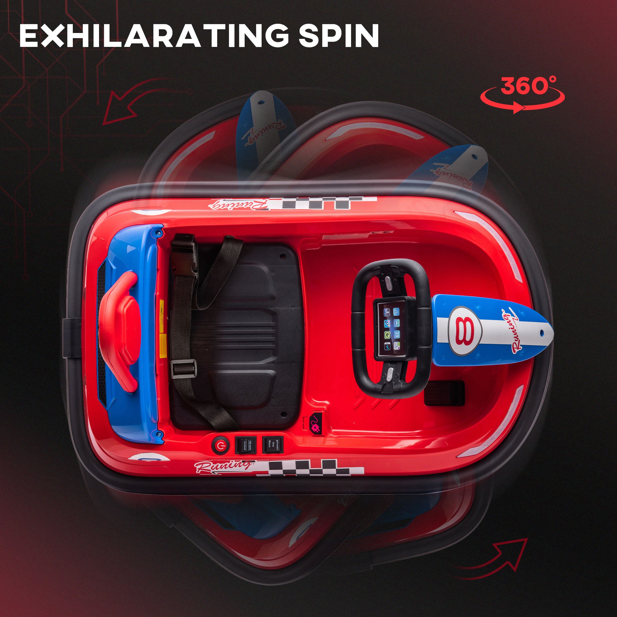 Kids Electric Ride On Toy 6V C - Kids Outdoor Music recension och pris