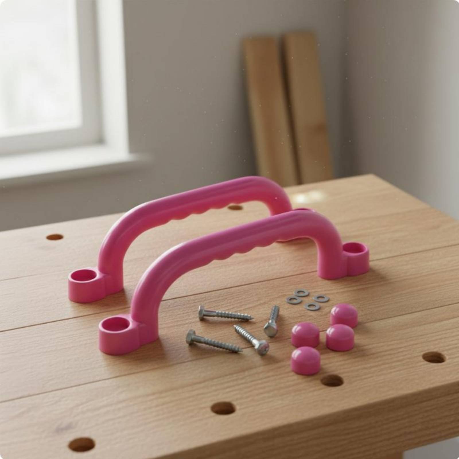 2 Pcs Climbing Frame Handles S - Kids Outdoor Climbing Frame recension och pris