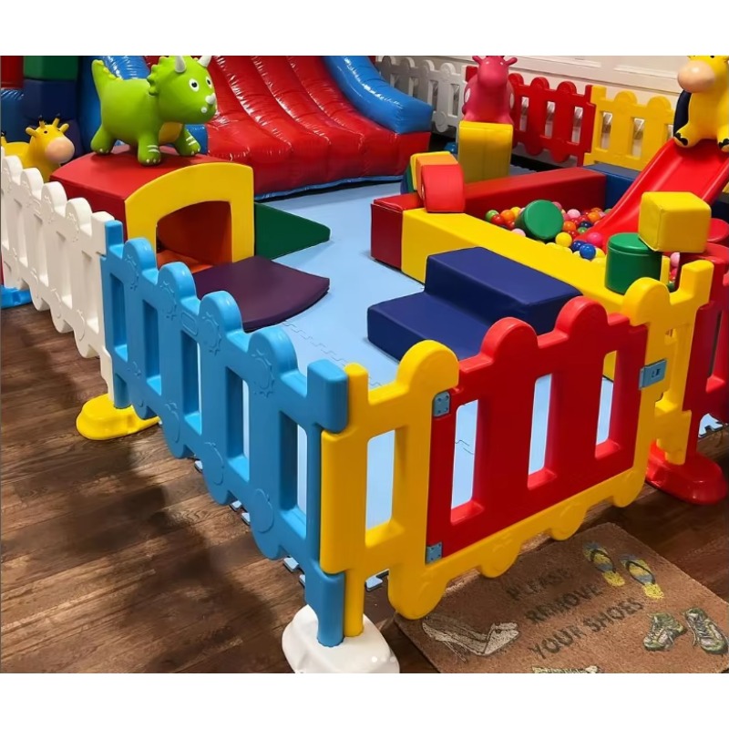 Easy-to-install portable plast - Kids Outdoor Fence recension och pris