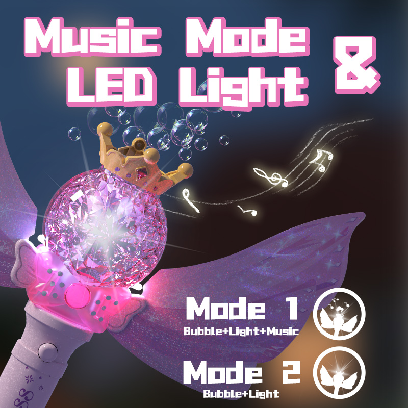 Princess Angel Wing Bubble Wan - Kids Outdoor Music recension och pris