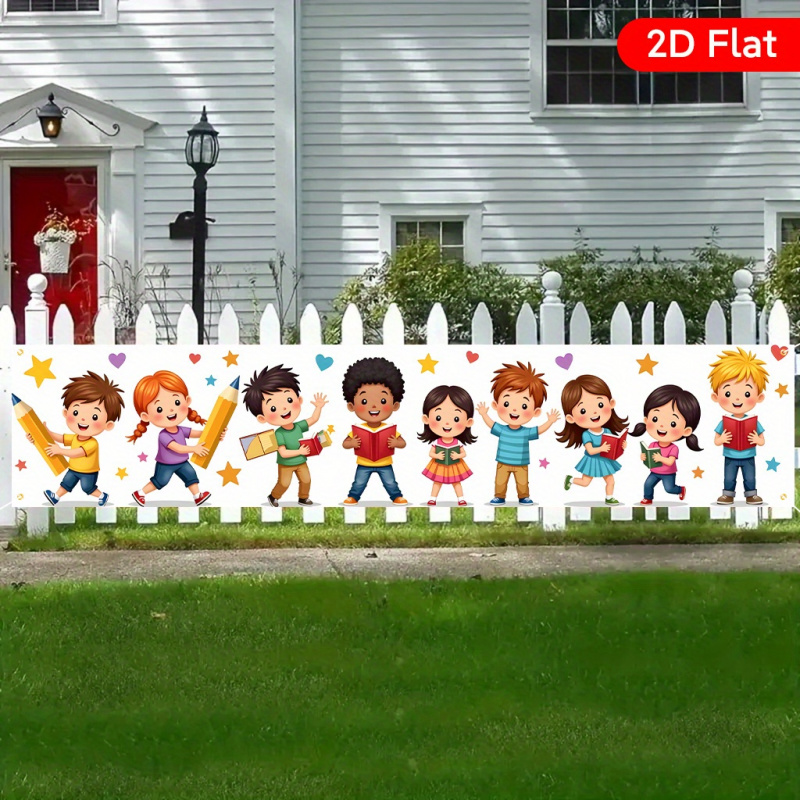 VIKAMA Back to School Yard Ban - Kids Outdoor Fence recension och pris