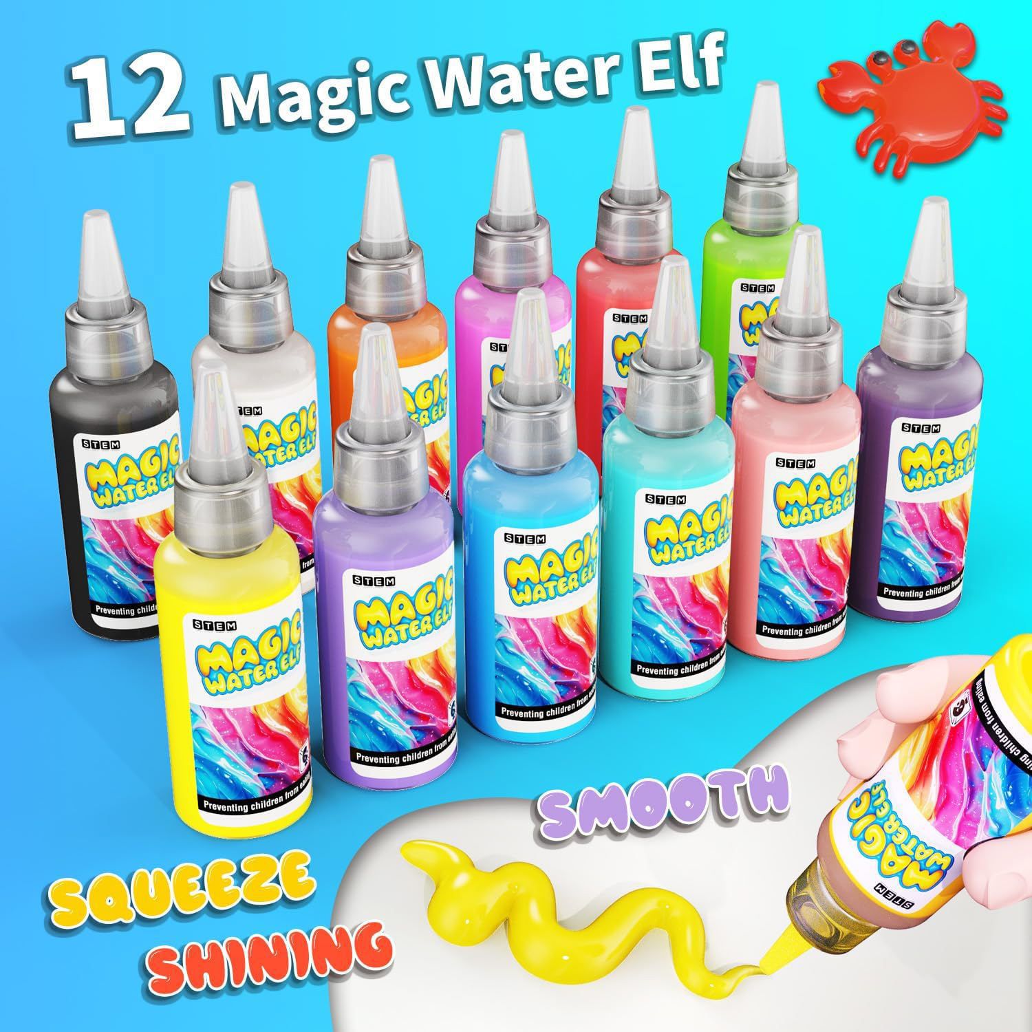 Magic Gel Water Beads Toy: 12- - Kids Outdoor Tools recension och pris
