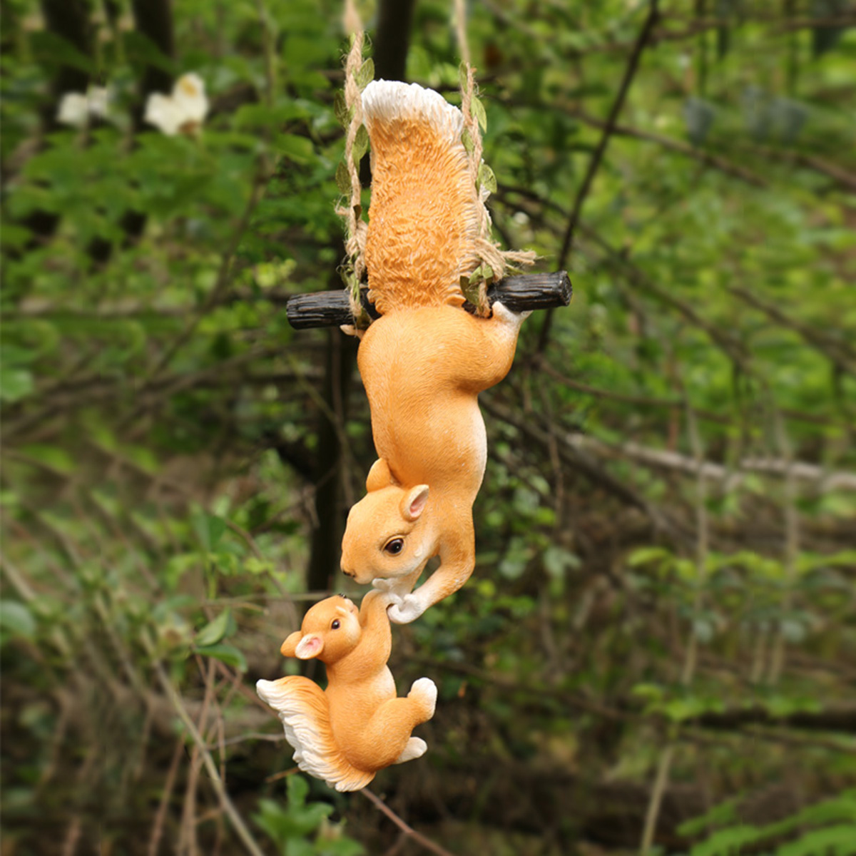 Mother Child Squirrel Resin Ha - Kids Outdoor Tools recension och pris