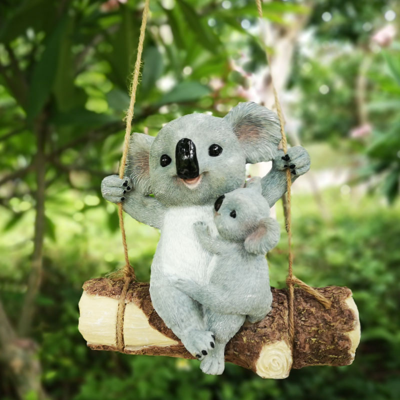 Mother Child Squirrel Resin Ha - Kids Outdoor Tools recension och pris
