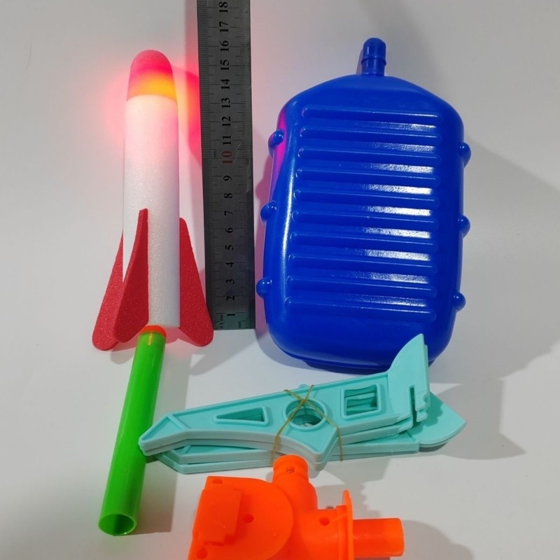 Kid Air Rocket Foot Pump Launc - Kids Outdoor Jumping Toys recension och pris