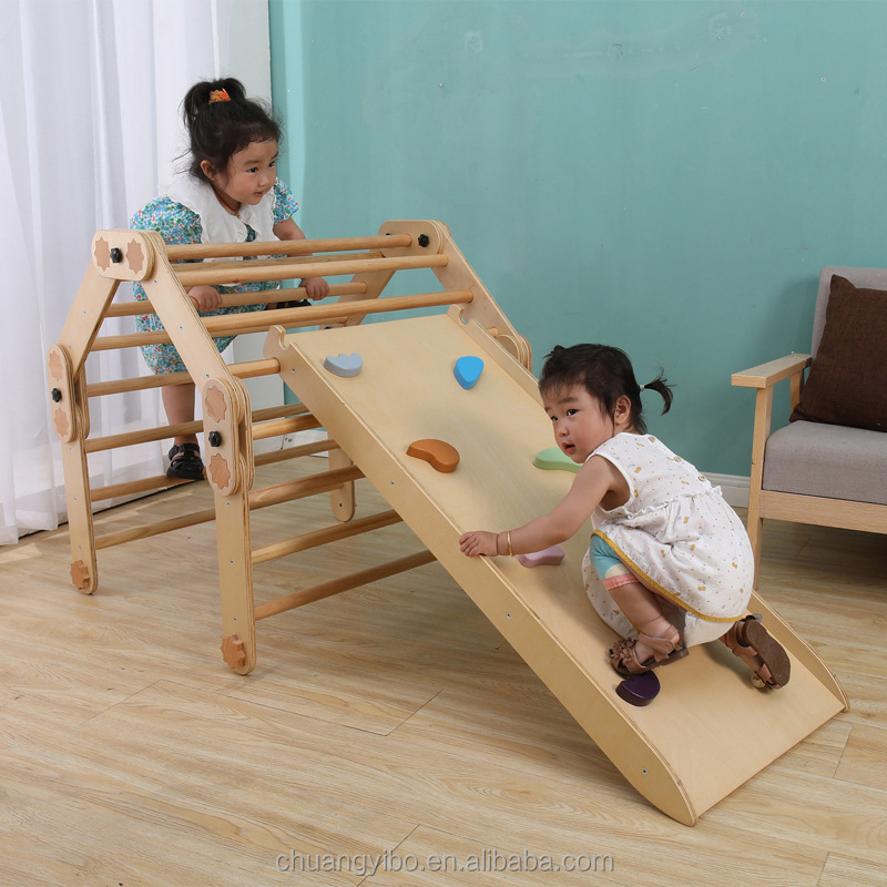 Jungle Gym Kids Outdoor Kids C - Kids Outdoor Wooden Climbing Frame recension och pris