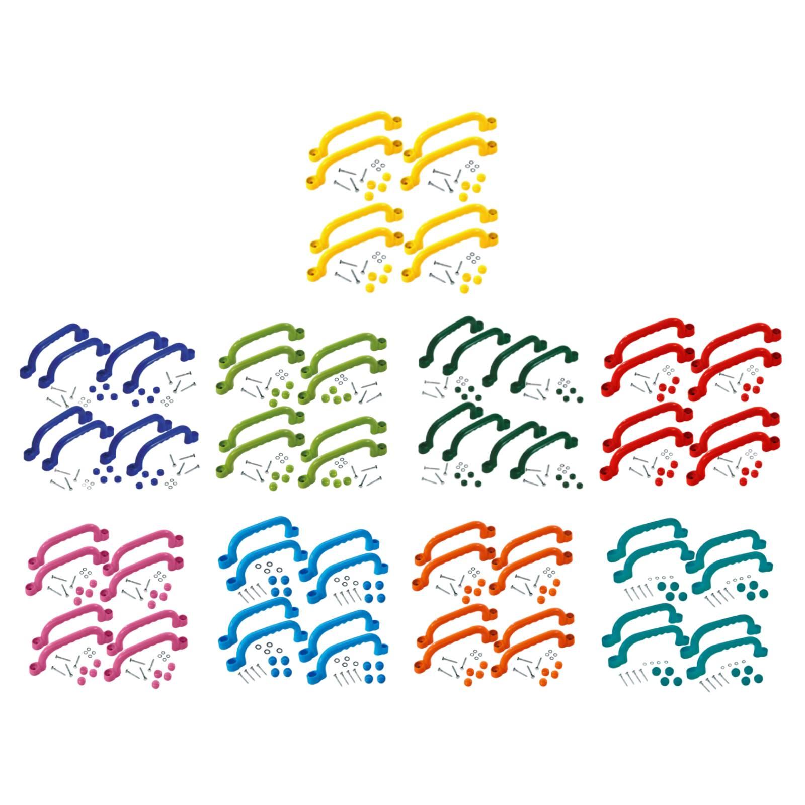 8Pcs Climbing Frame Handles Ea - Kids Outdoor Climbing Frame recension och pris