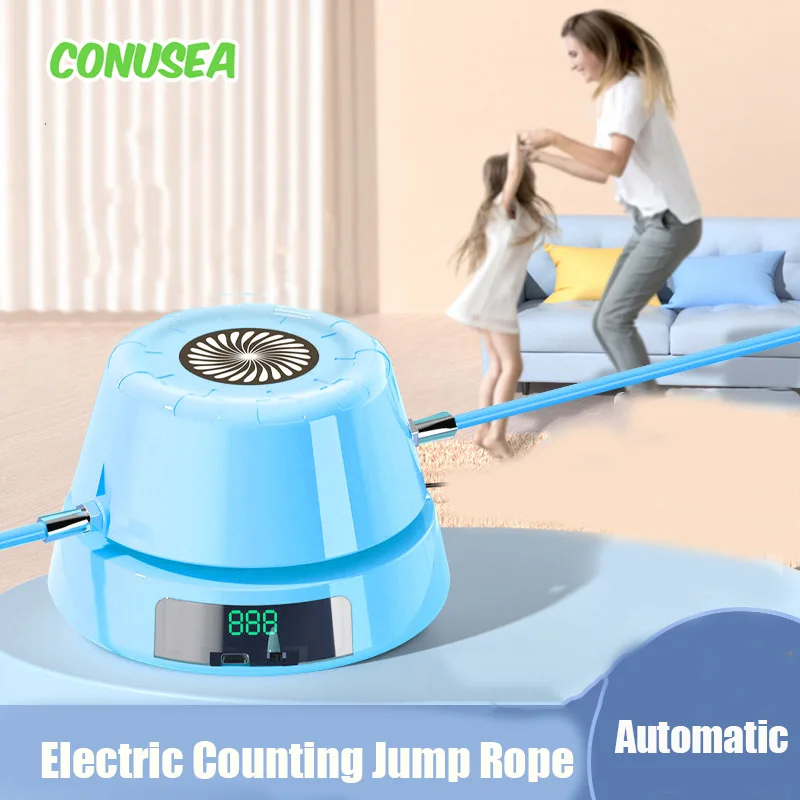Electric Rope Skipping Machine - Kids Outdoor Jumping Toys recension och pris