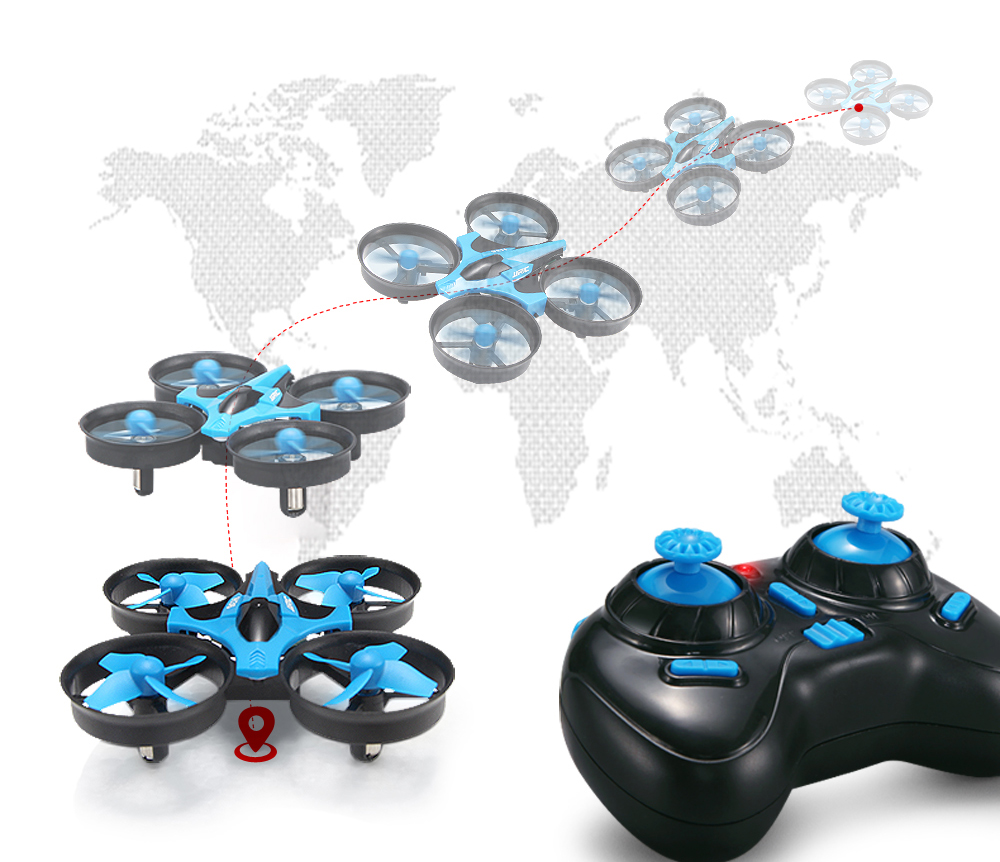 JJRC H36 Mini Rc Drone 4ch 6-A - Kids Outdoor Exercise Equipment recension och pris