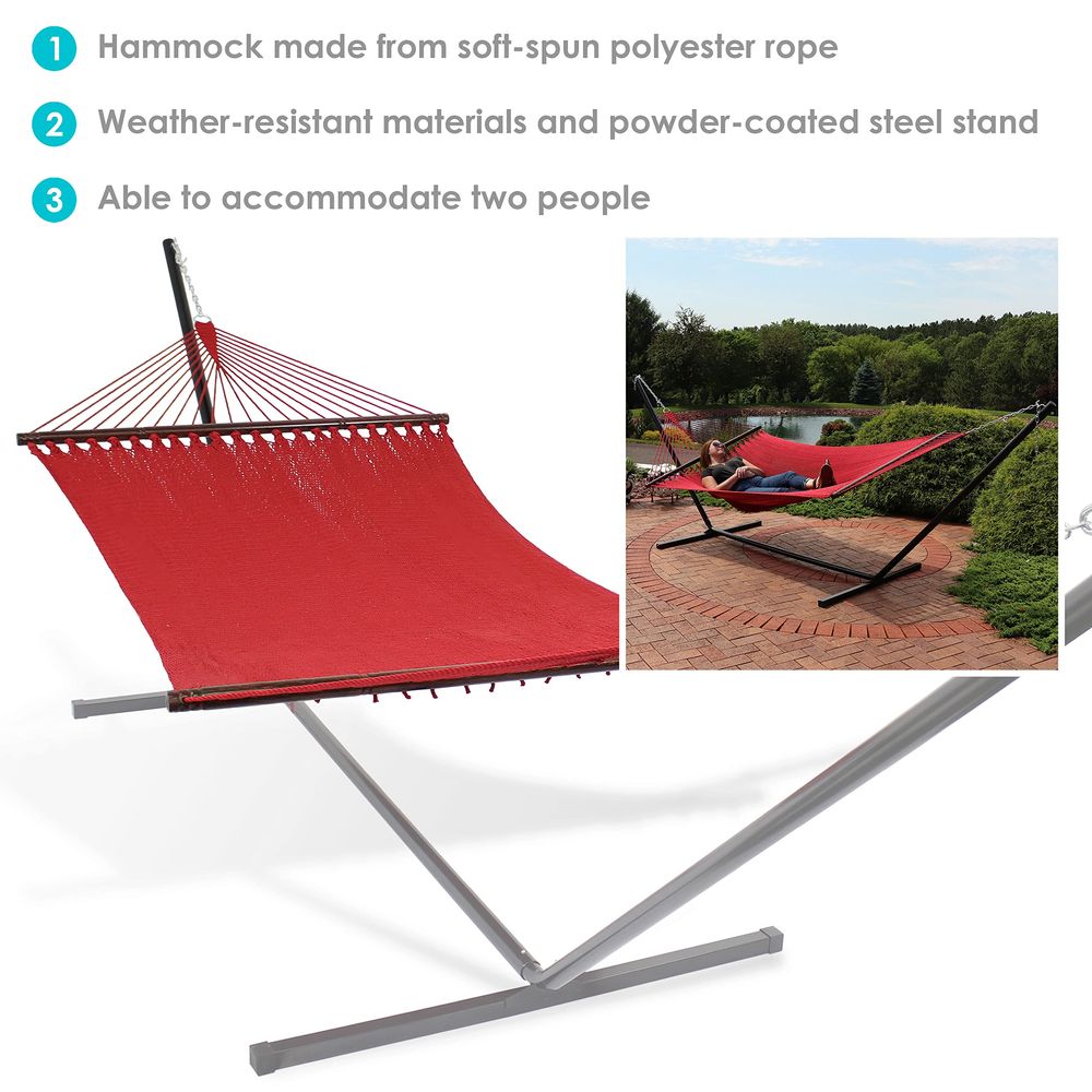 13FT Climbing Dome with Hammoc - Kids Outdoor Jungle Gym Dome recension och pris