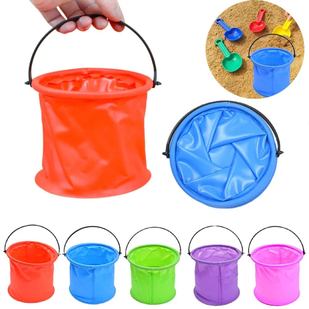 Collapsible Beach Sand Bucket  - Kids Outdoor Tools recension och pris