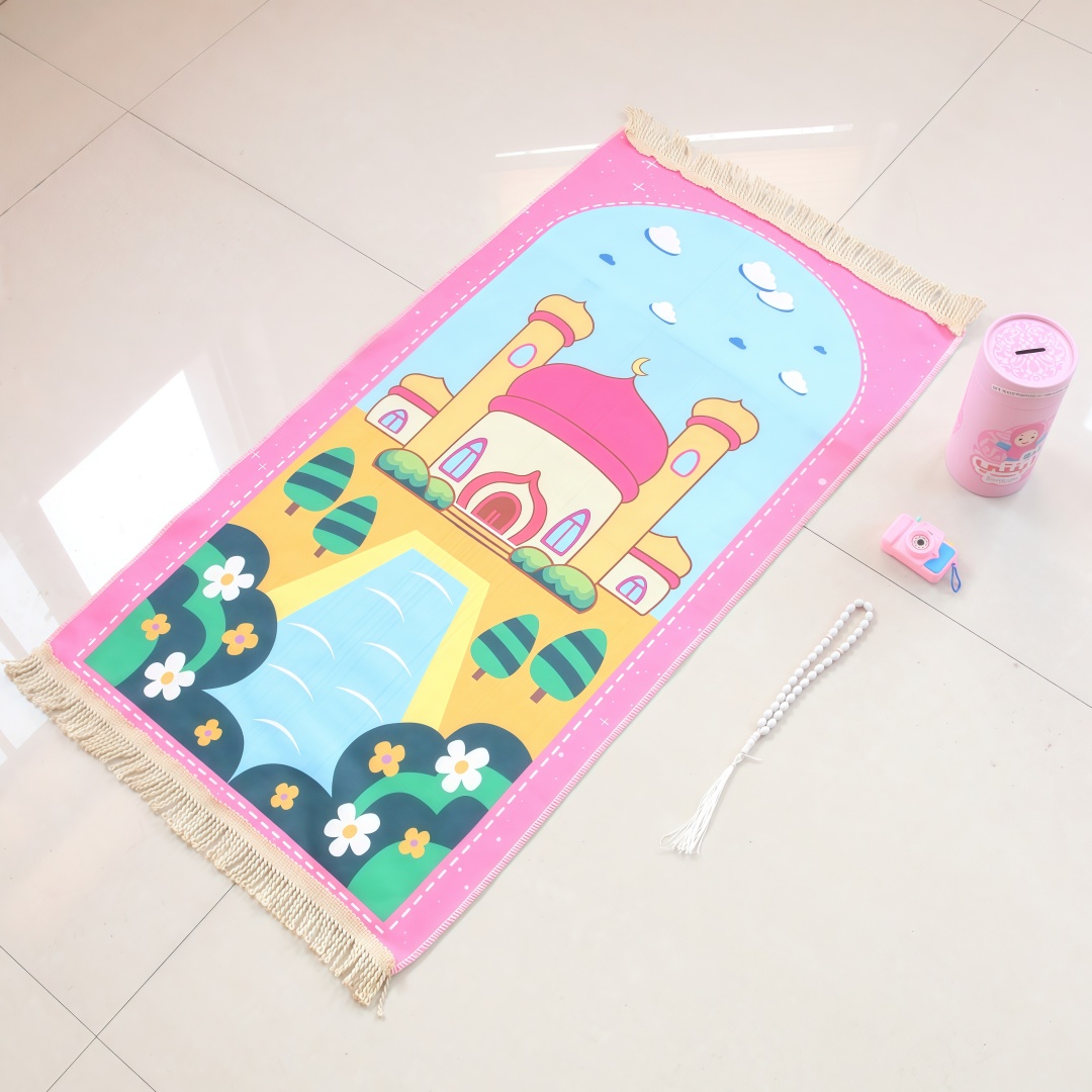 Printed Velvet Children's Pray - Kids Outdoor Floor Cushions recension och pris