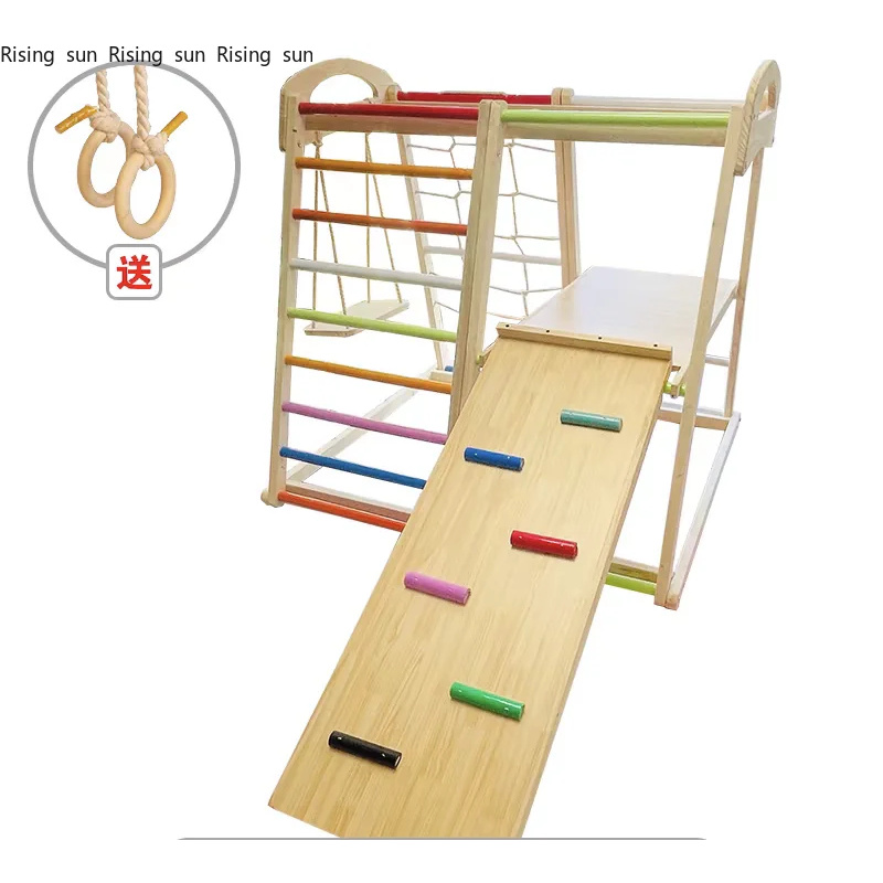 Wooden Climbing Frame Indoor P - Kids Outdoor Wooden Climbing Frame recension och pris