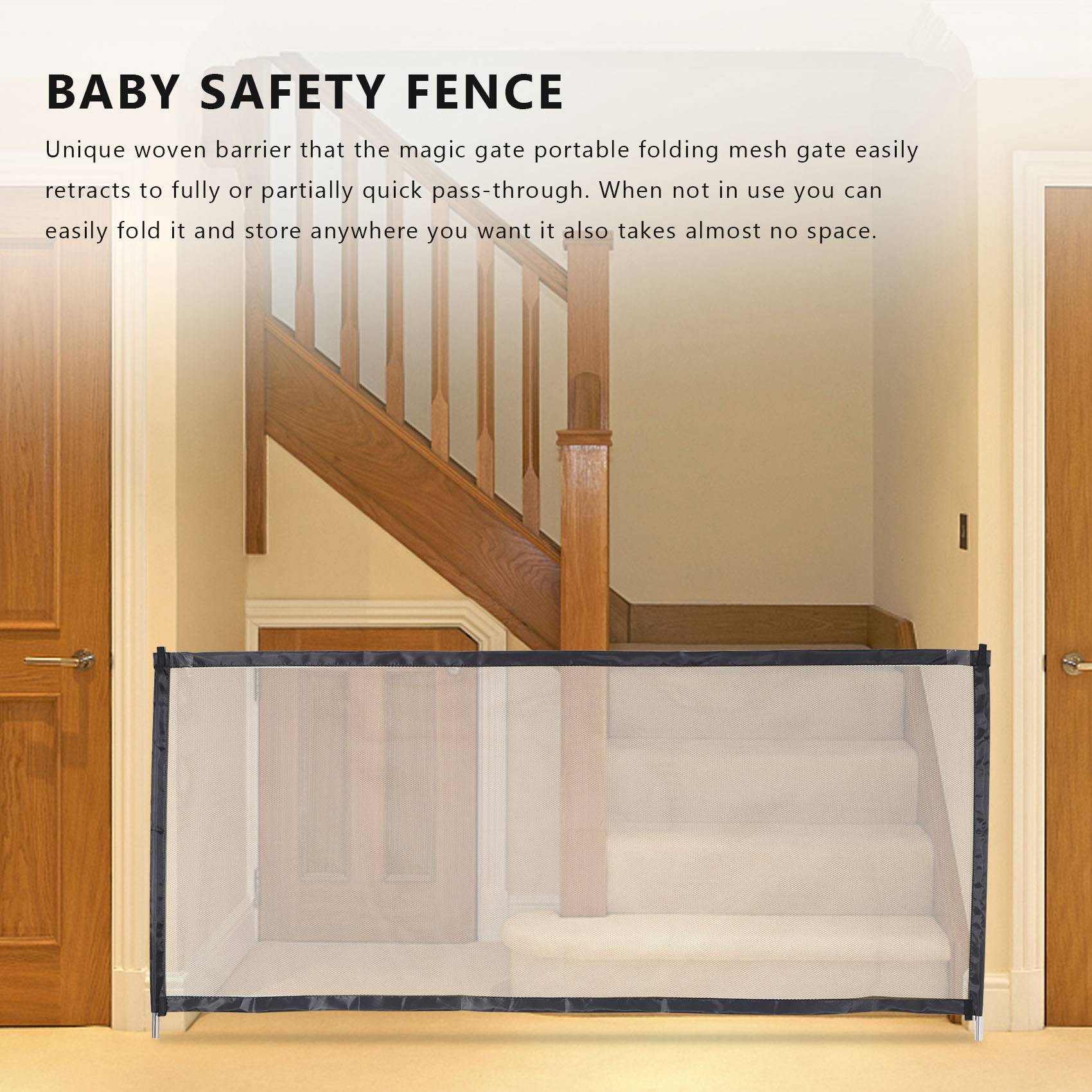 B78B-Magic Gate Portable Foldi - Kids Outdoor Fence recension och pris