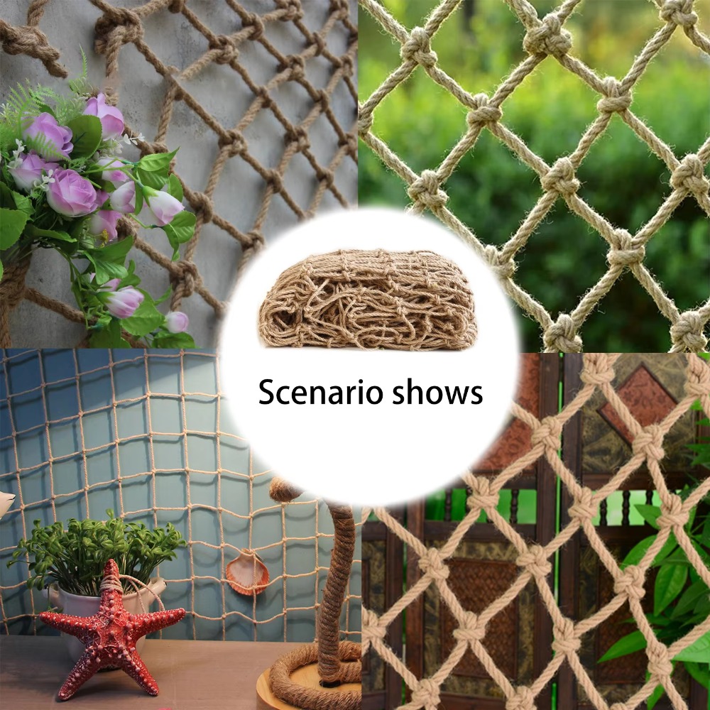 Hemp Rope Climbing Net Garden  - Kids Outdoor Tools recension och pris