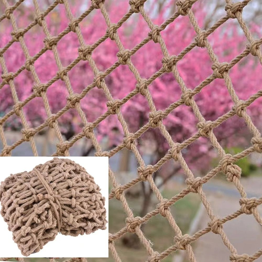 Hemp Rope Climbing Net Garden  - Kids Outdoor Tools recension och pris