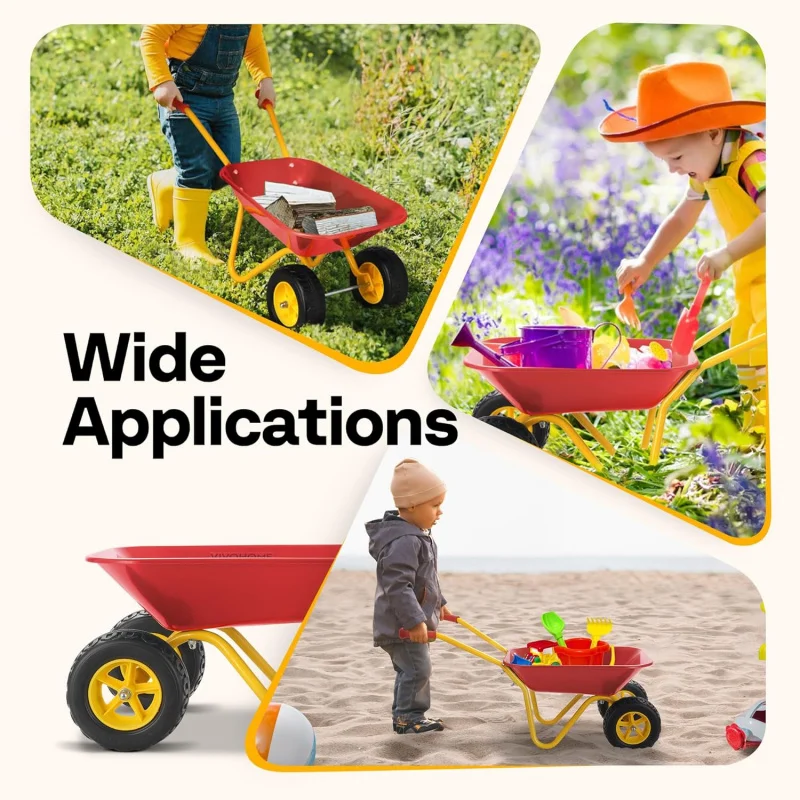 Kids Wheelbarrow Children Gard - Kids Outdoor Tools recension och pris